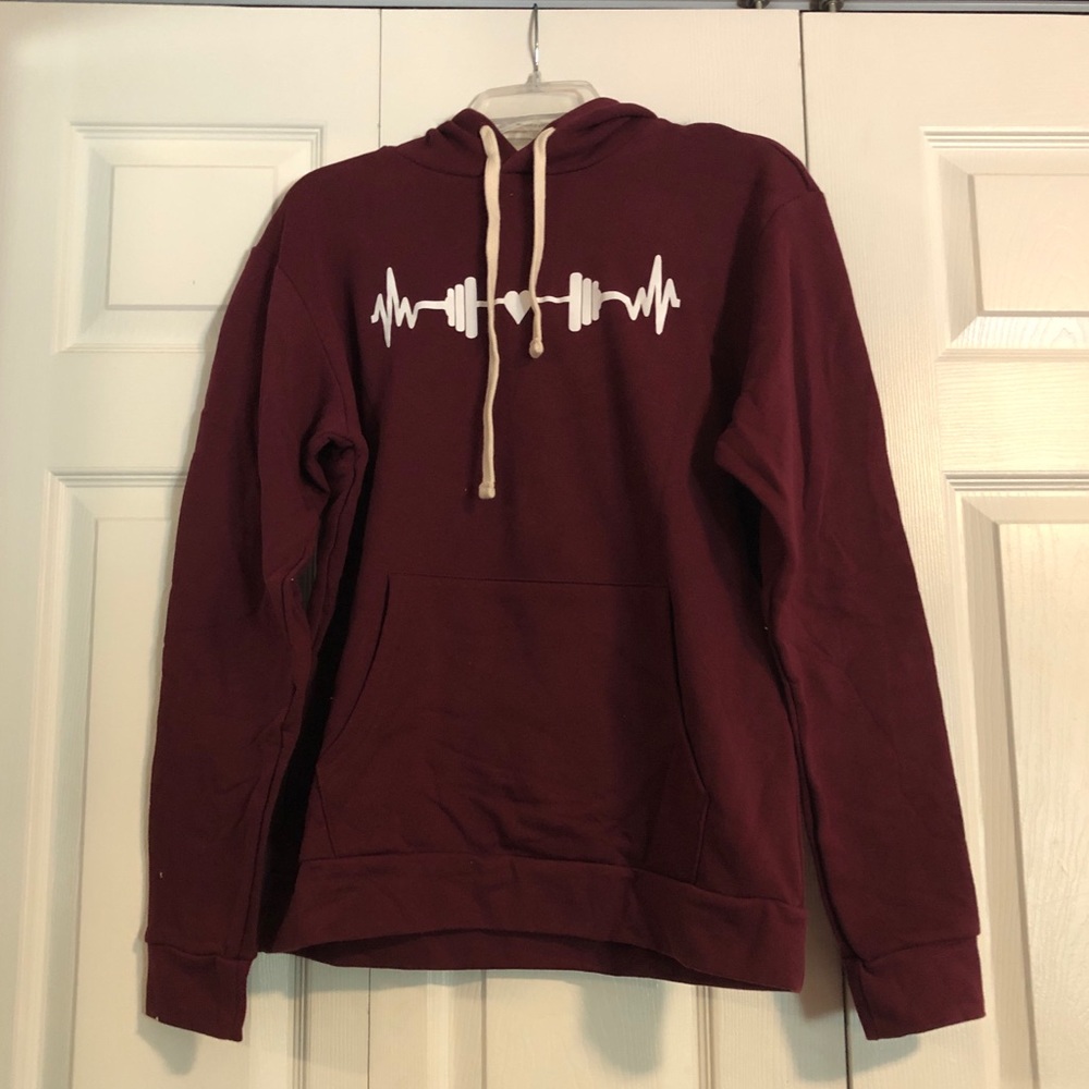 Weightlifting Heartbeat Hoodie